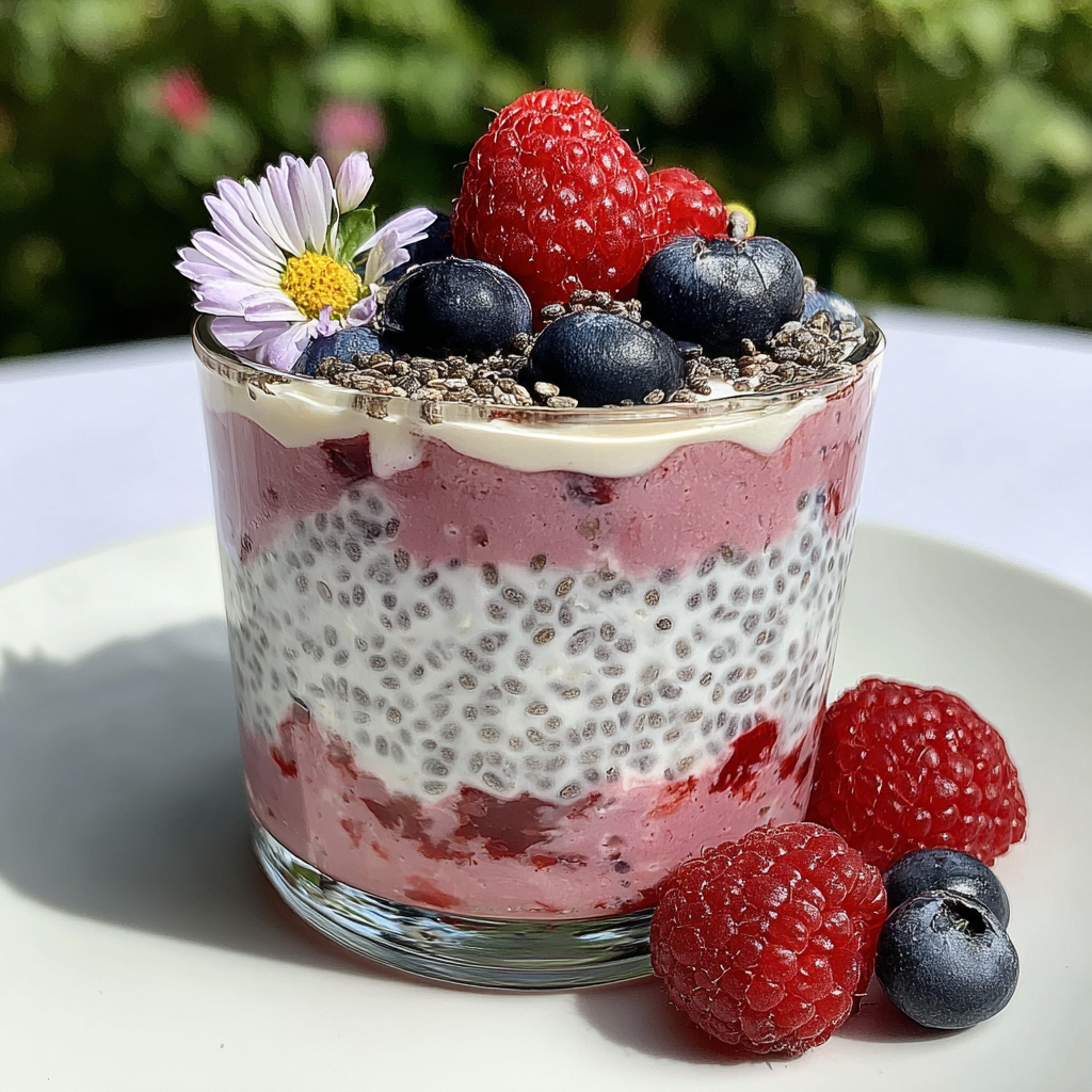 Basil Seed Pudding Recipe