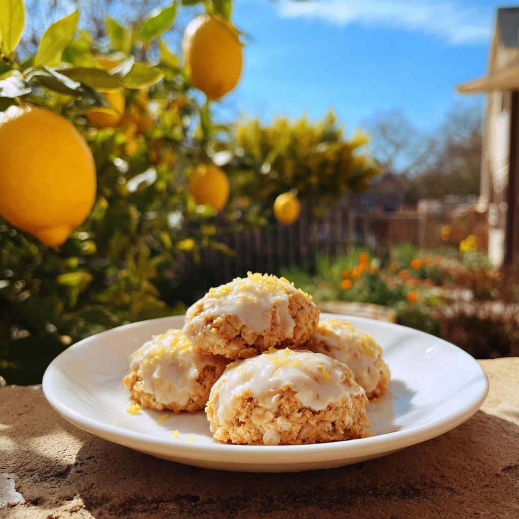 Lemon No Bake Cookies Recipe