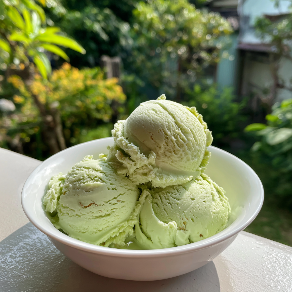 Pandan Ice Cream Recipe