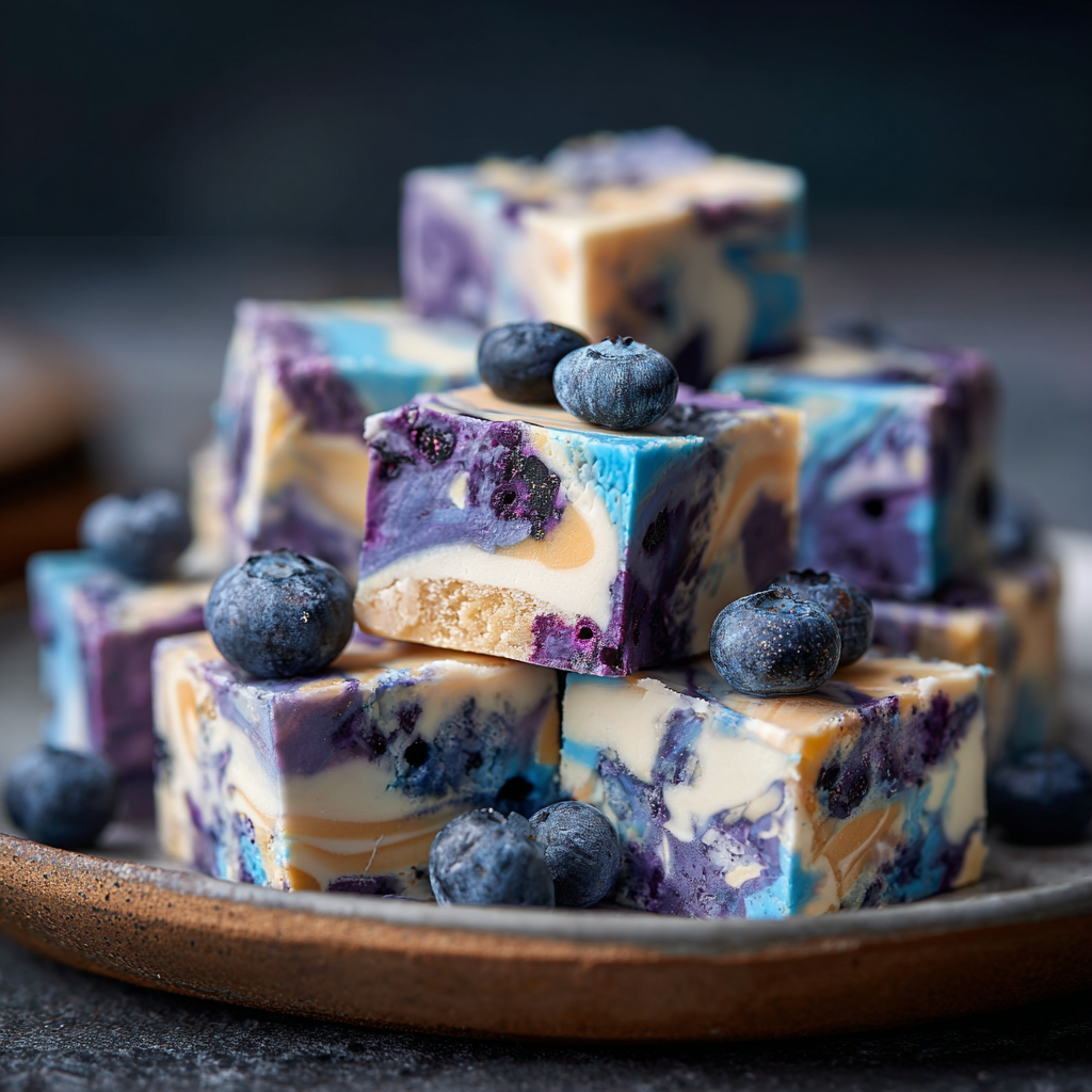 Blueberry Cheesecake Fudge Recipe