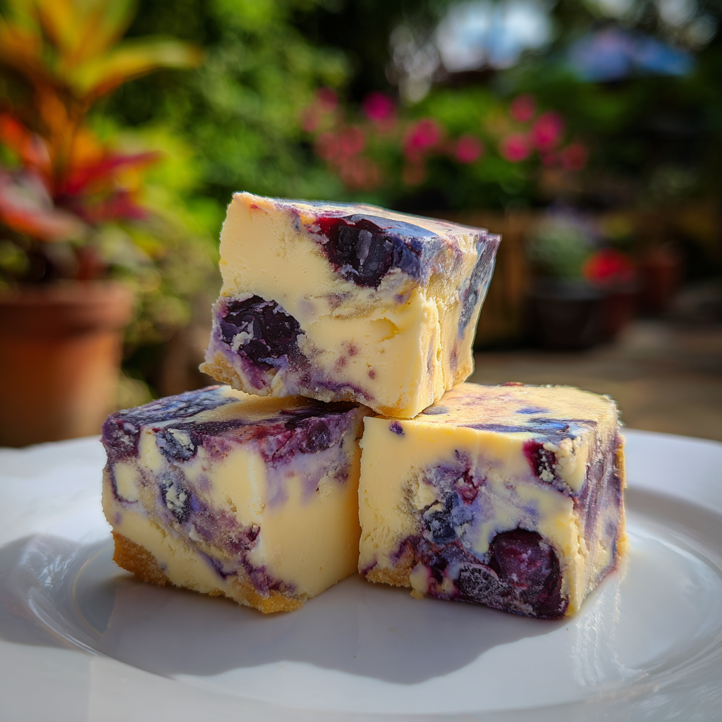 Blueberry Cheesecake Fudge Recipe