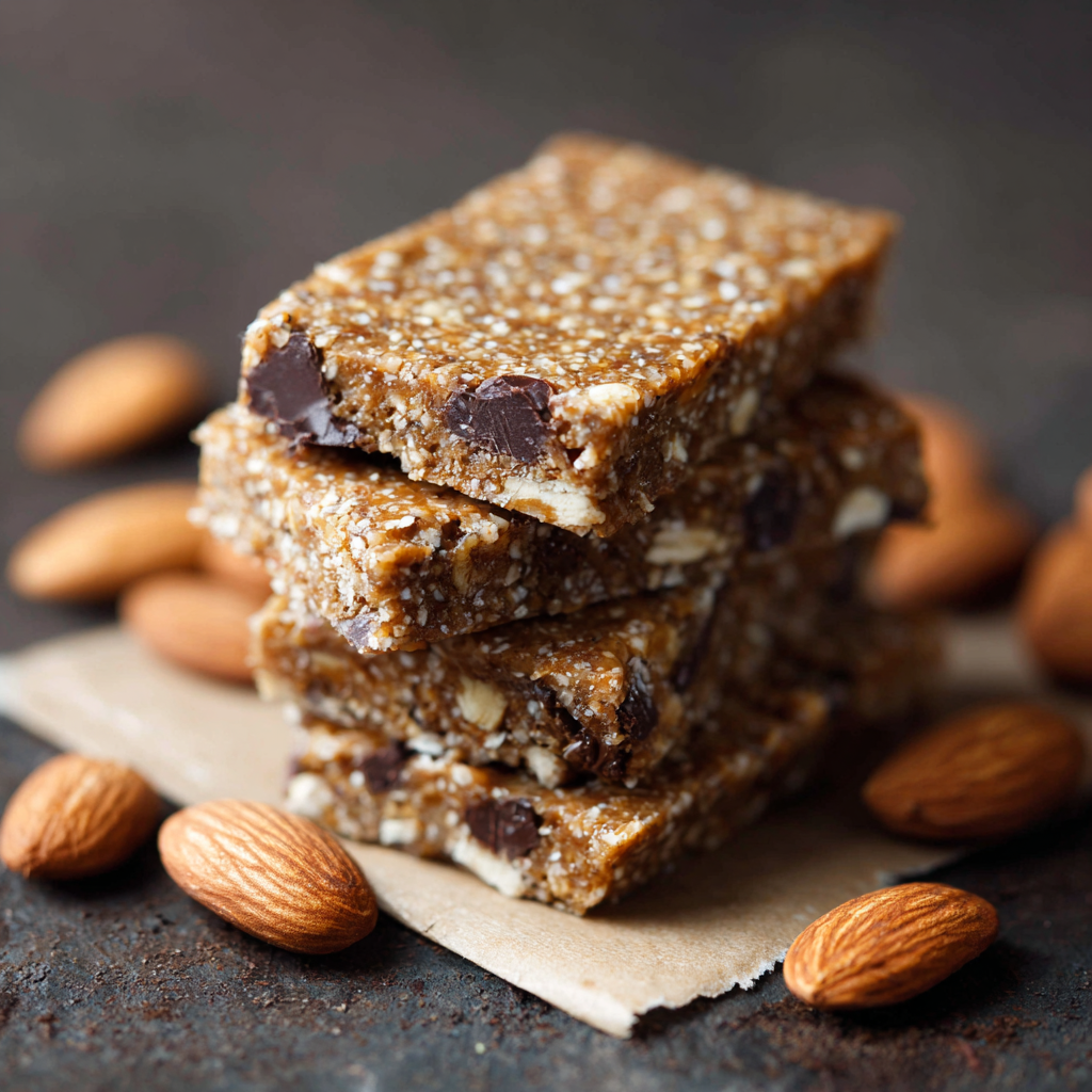 Almond Butter Protein Bars Recipe​