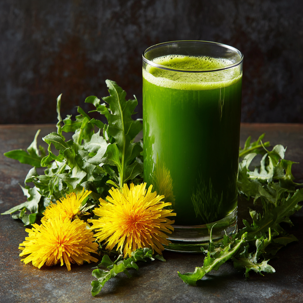 Dandelion Greens Juice Recipe