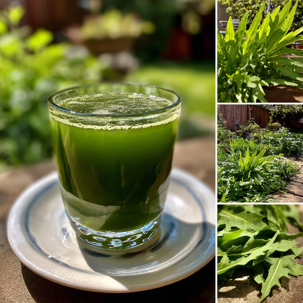 Dandelion Greens Juice Recipe