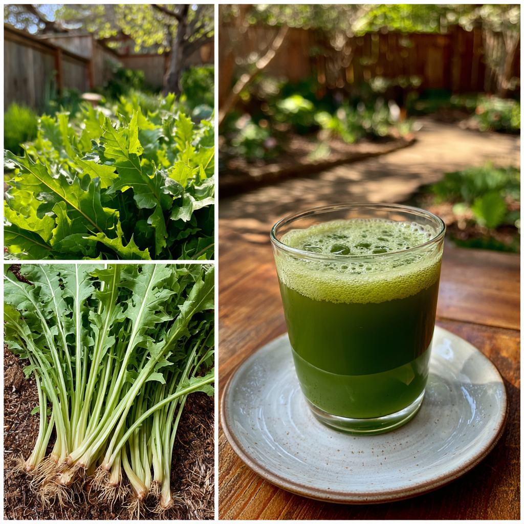 Dandelion Greens Juice Recipe