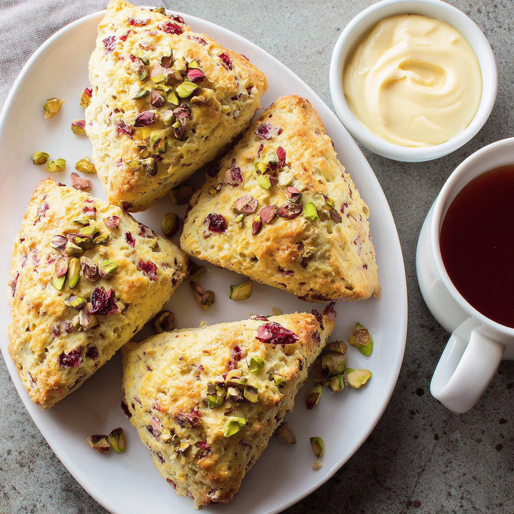 Pistachio Scones Recipe