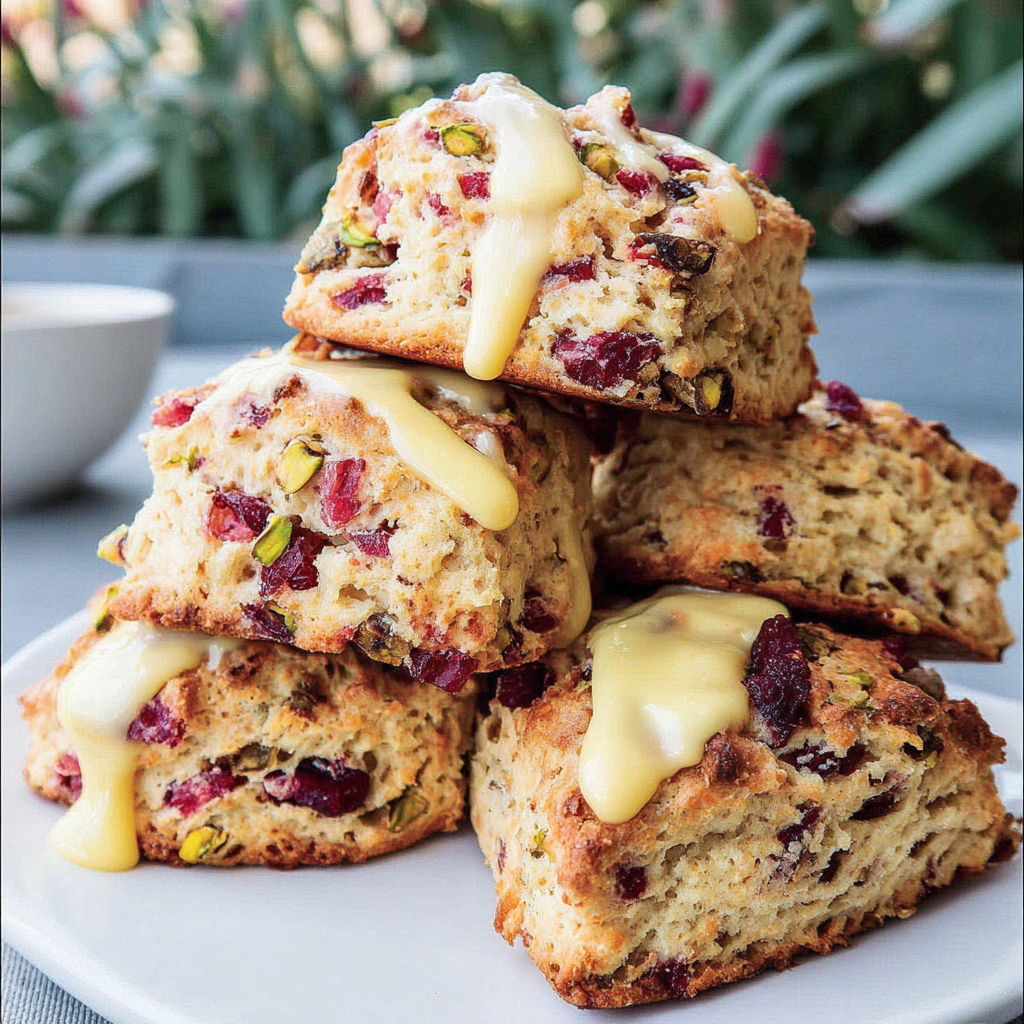 Pistachio Scones Recipe