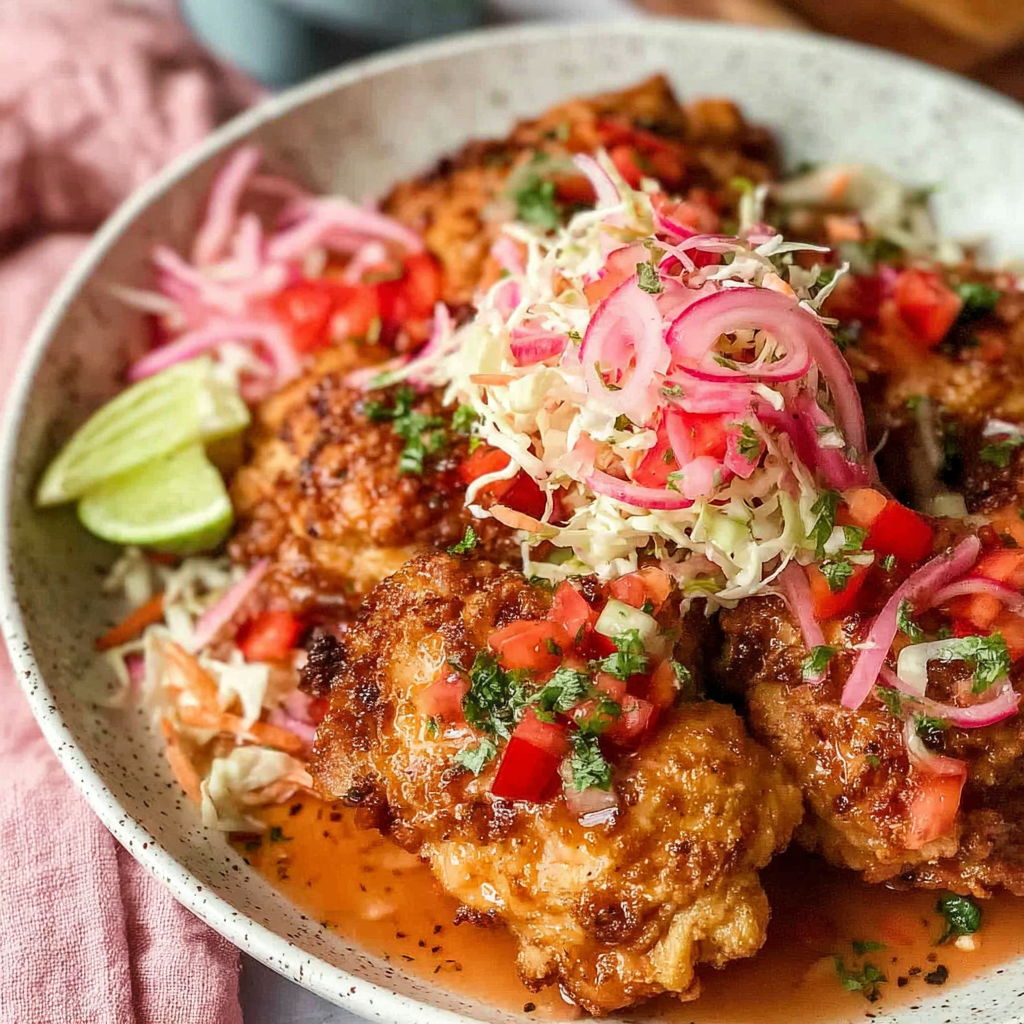 Pollo Con Tajadas Recipe