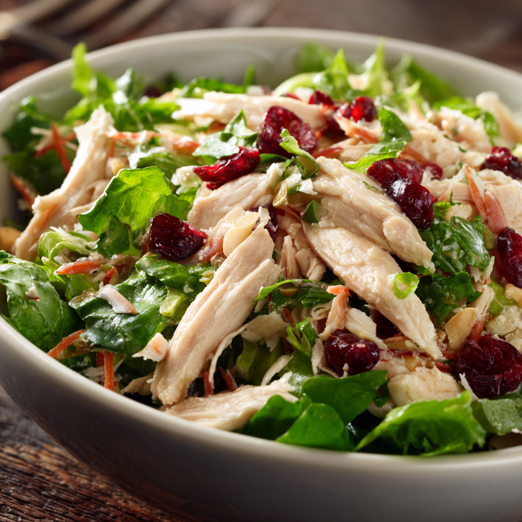 Asian Chicken Cranberry Salad Recipe​