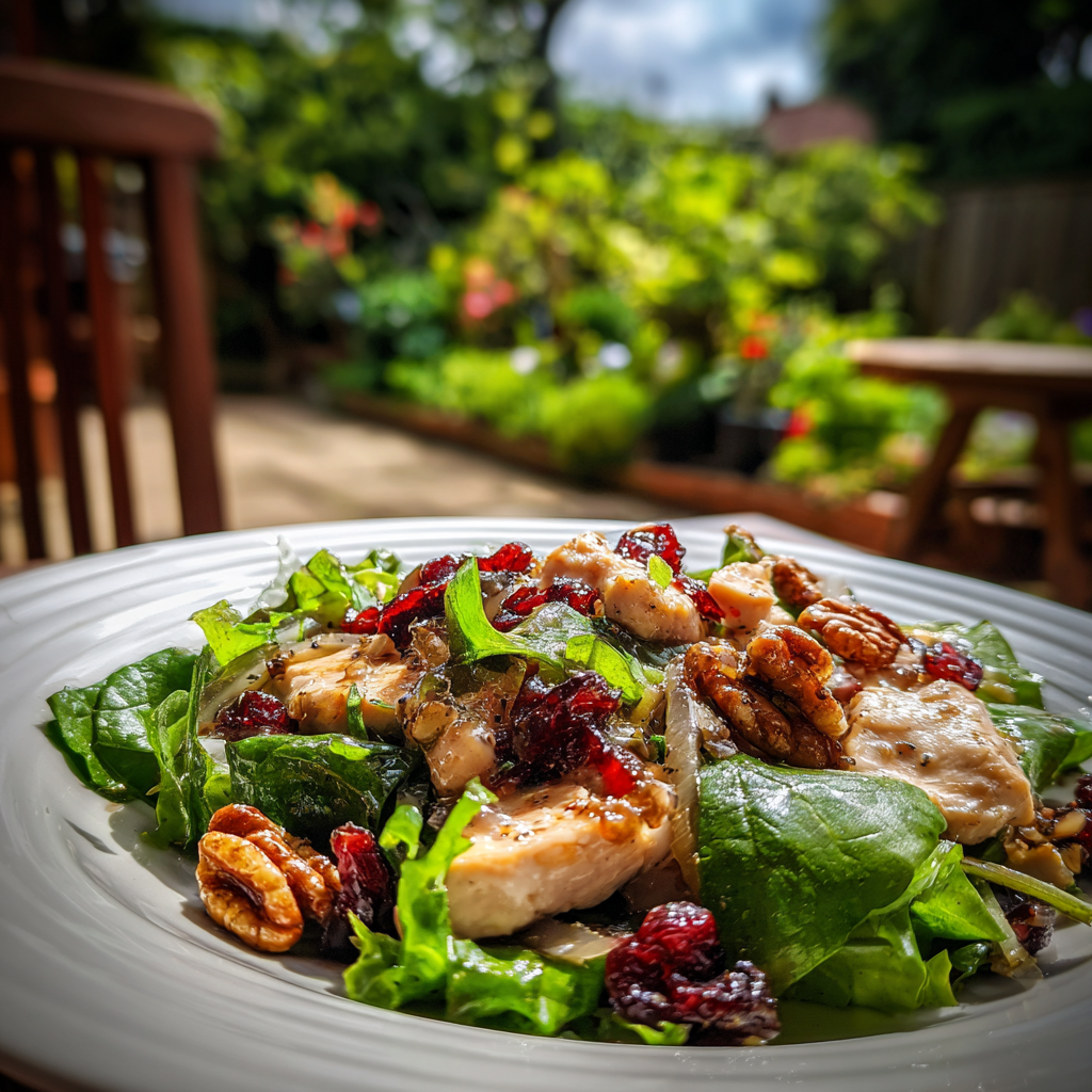 Asian Chicken Cranberry Salad Recipe​