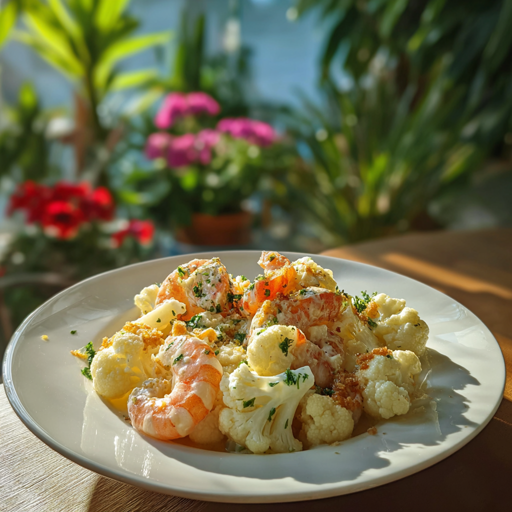 Cauliflower With Shrimp Recipe​