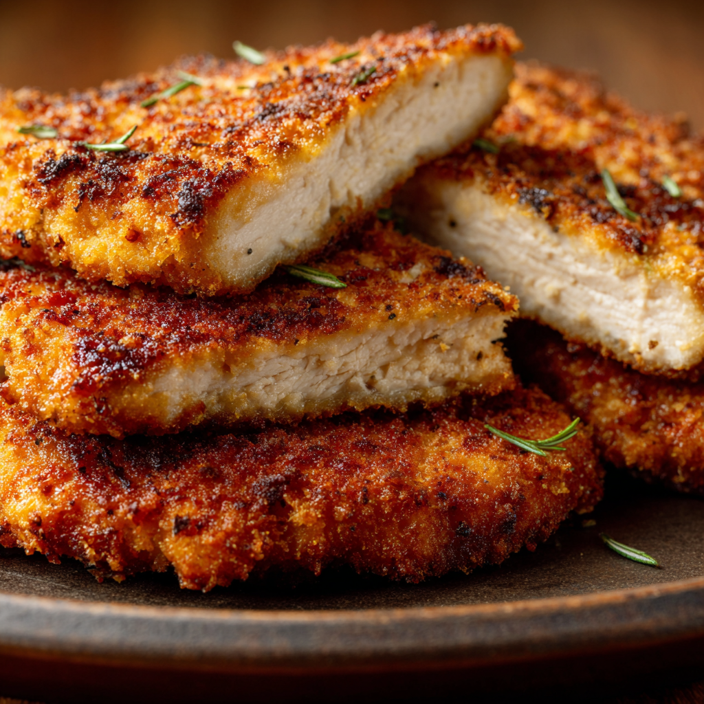 Dark Meat Chicken Cutlet Recipe