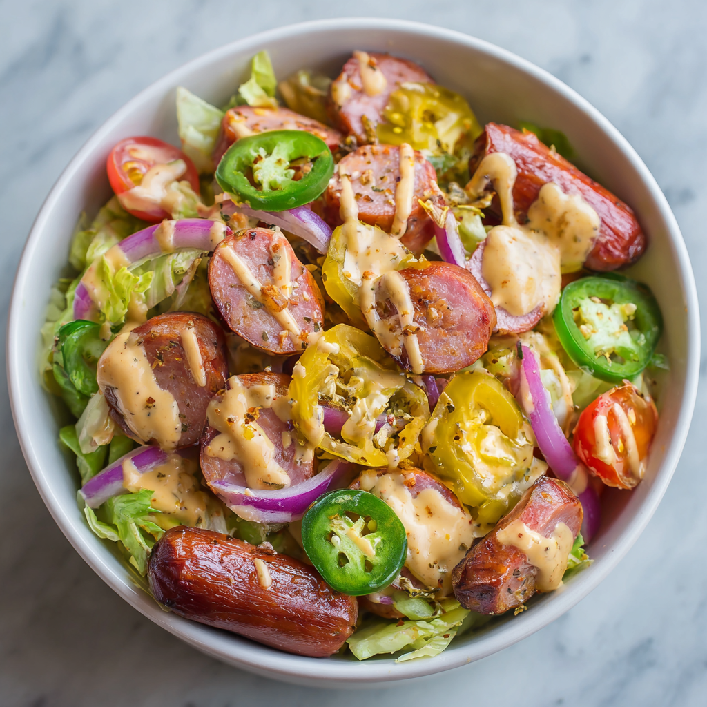 Hot Dog Salad Recipe