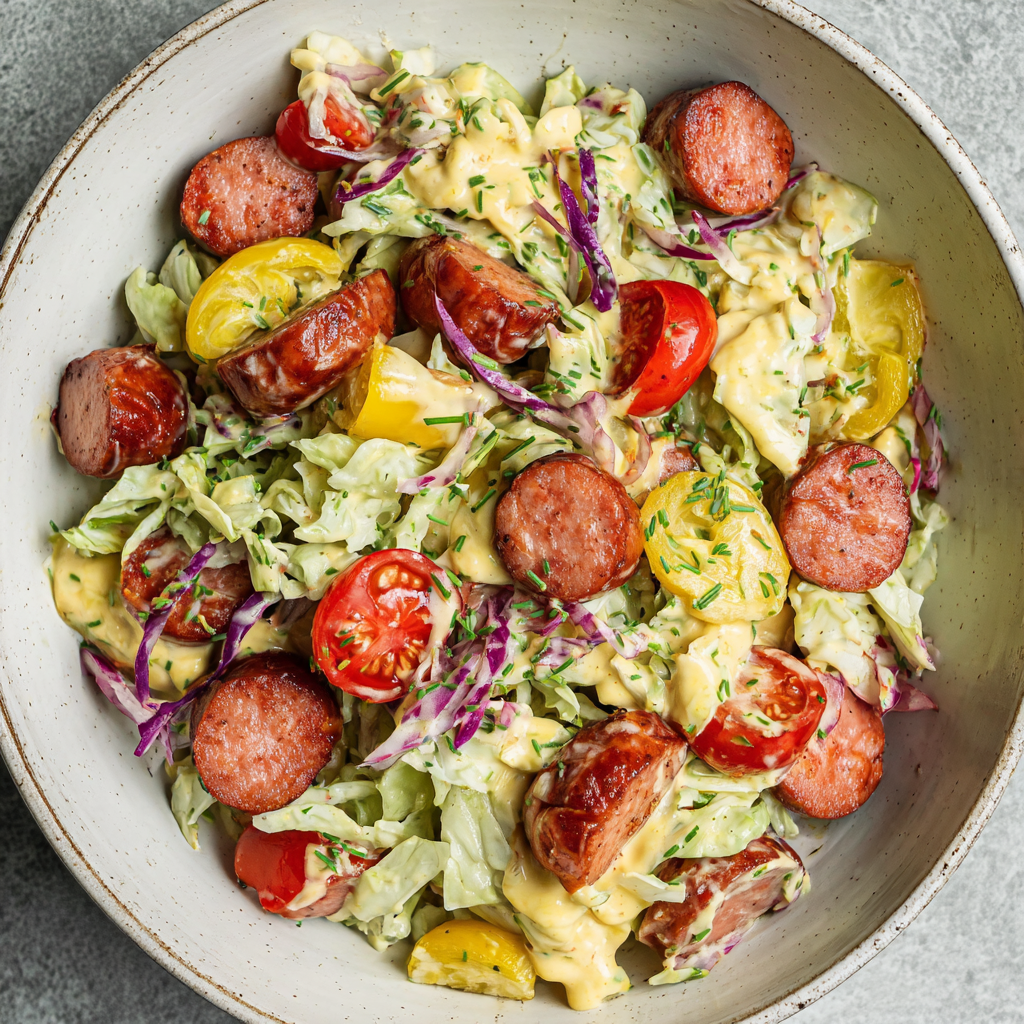 Hot Dog Salad Recipe