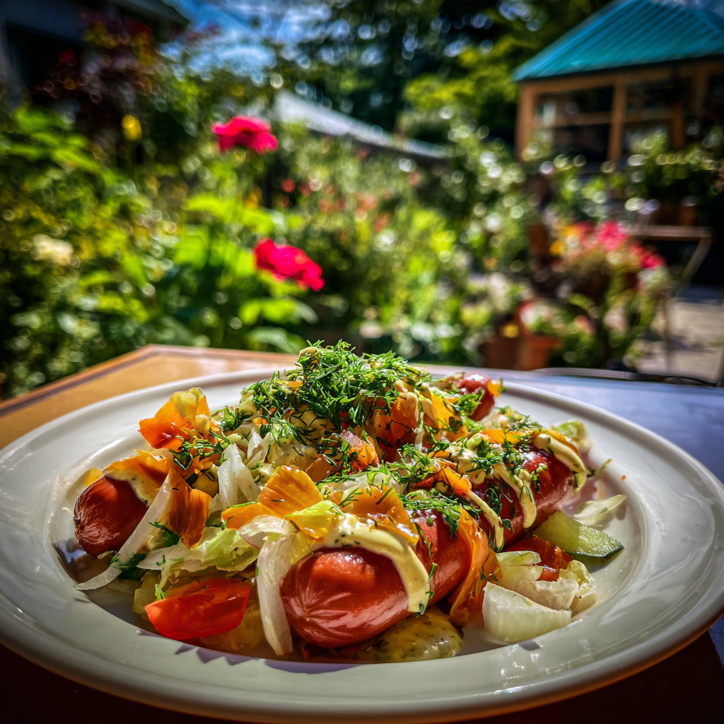 Hot Dog Salad Recipe
