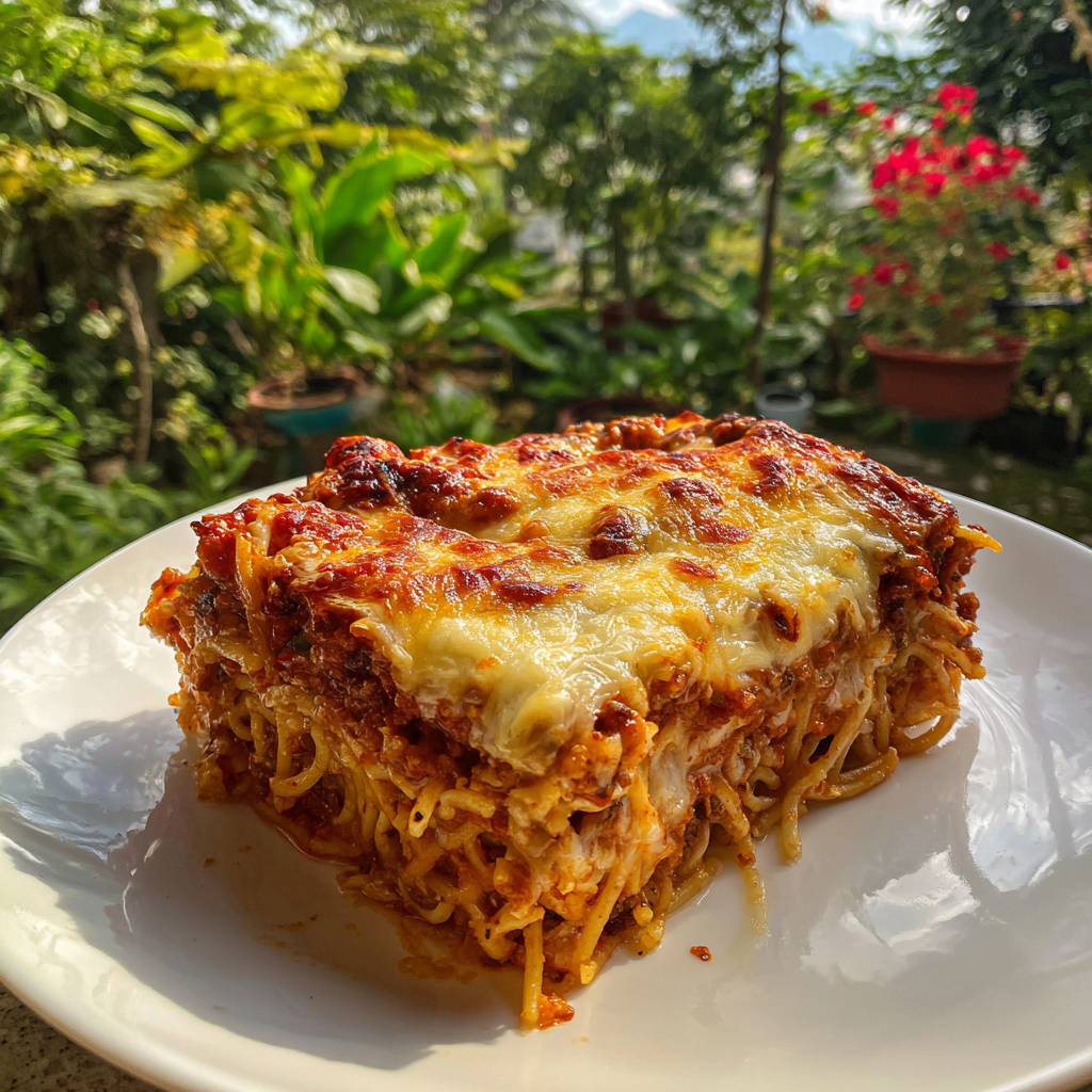 k&w baked spaghetti recipe