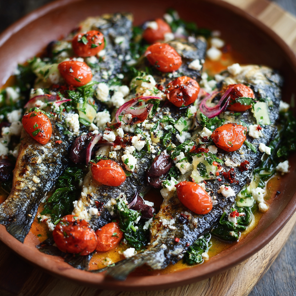 Mediterranean Trout Recipe