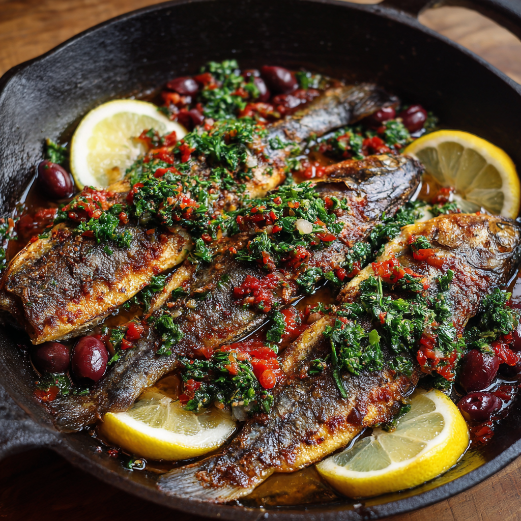Mediterranean Trout Recipe