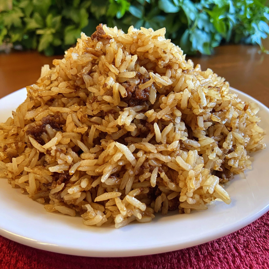 Beef Rice Consomme Recipe