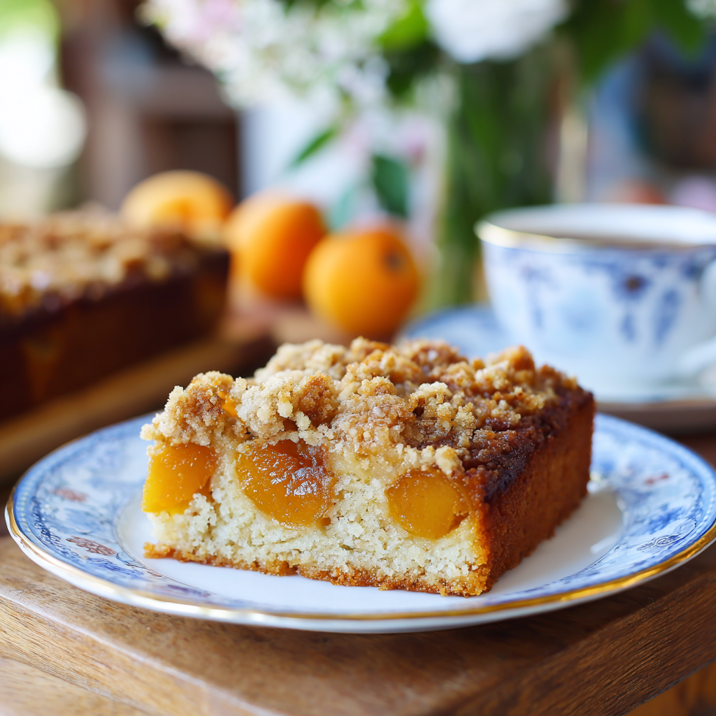 Apricot Coffee Cake Recipe