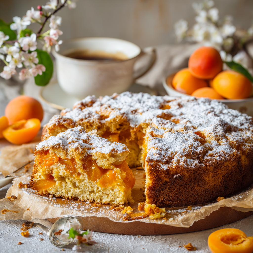 Apricot Coffee Cake Recipe