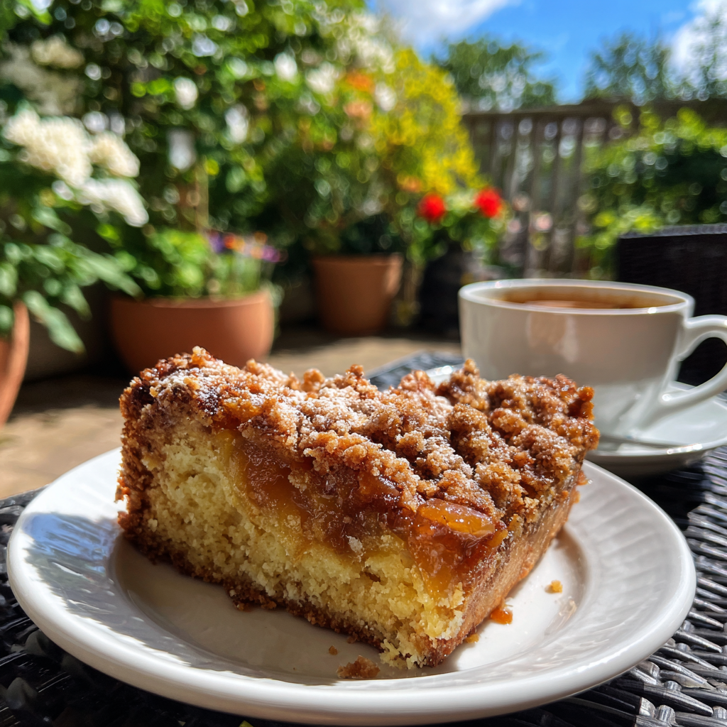 Apricot Coffee Cake Recipe