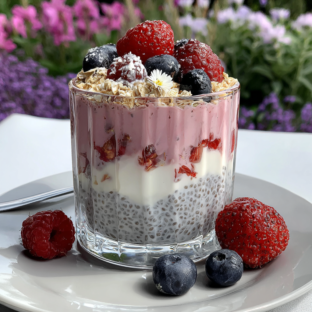 Basil Seed Pudding Recipe