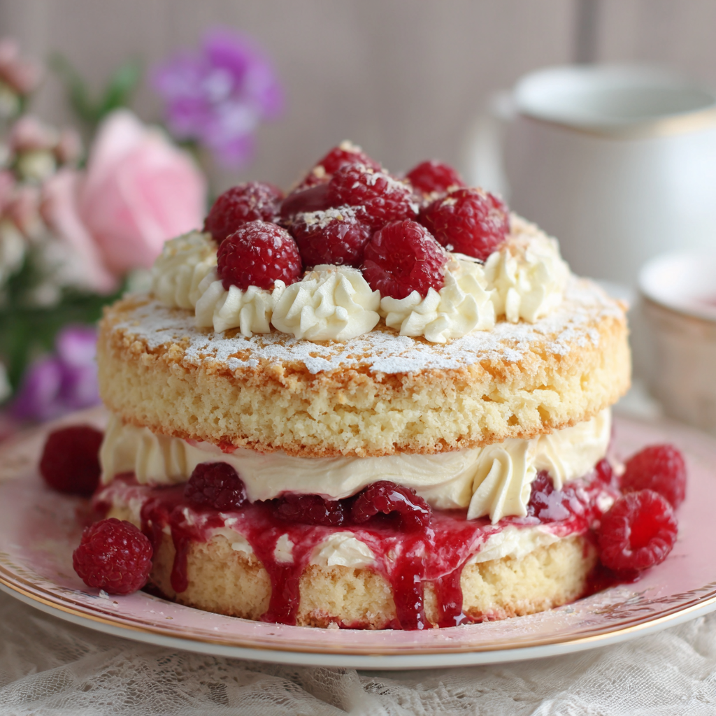 Raspberry Shortcake​ Recipe