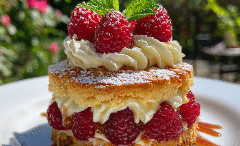 Raspberry Shortcake​ Recipe