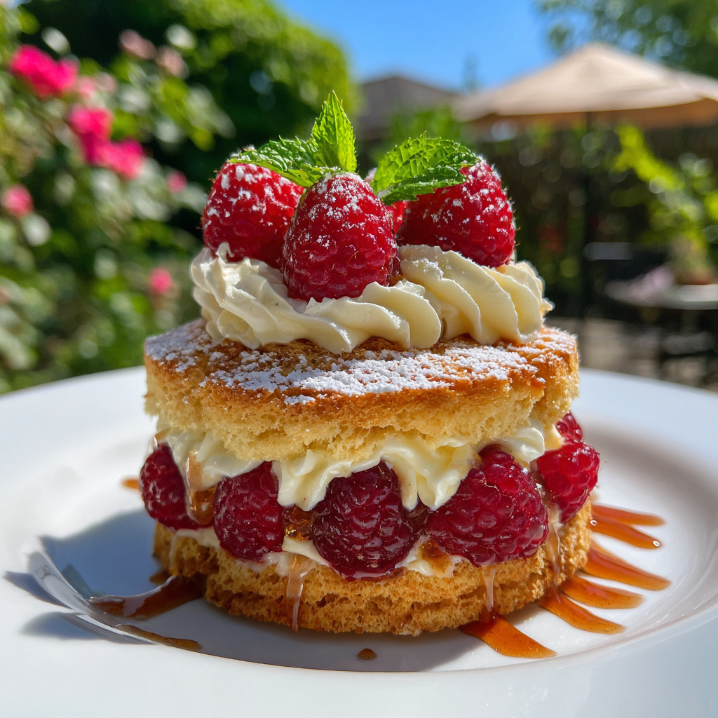 Raspberry Shortcake​ Recipe