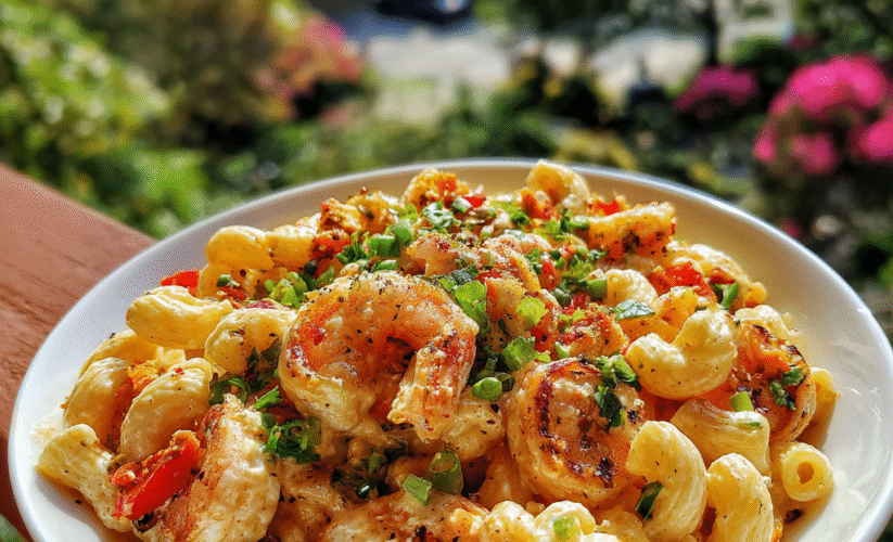 Bang Bang Shrimp Pasta Salad Recipe