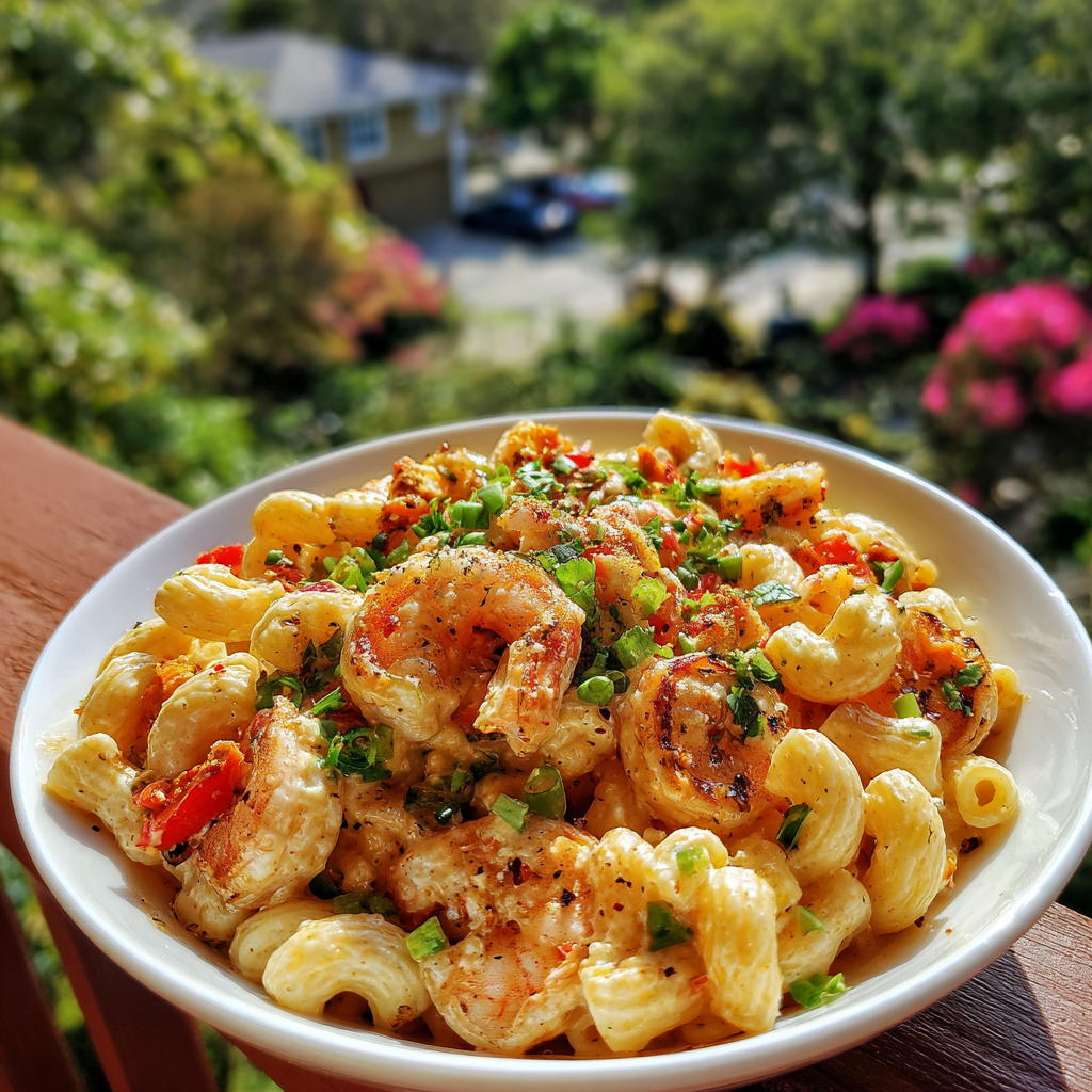 Bang Bang Shrimp Pasta Salad Recipe
