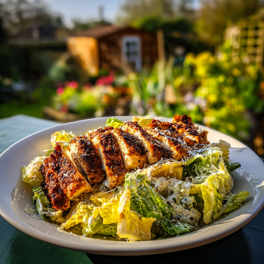 Blackened Chicken Caesar Salad Recipe​