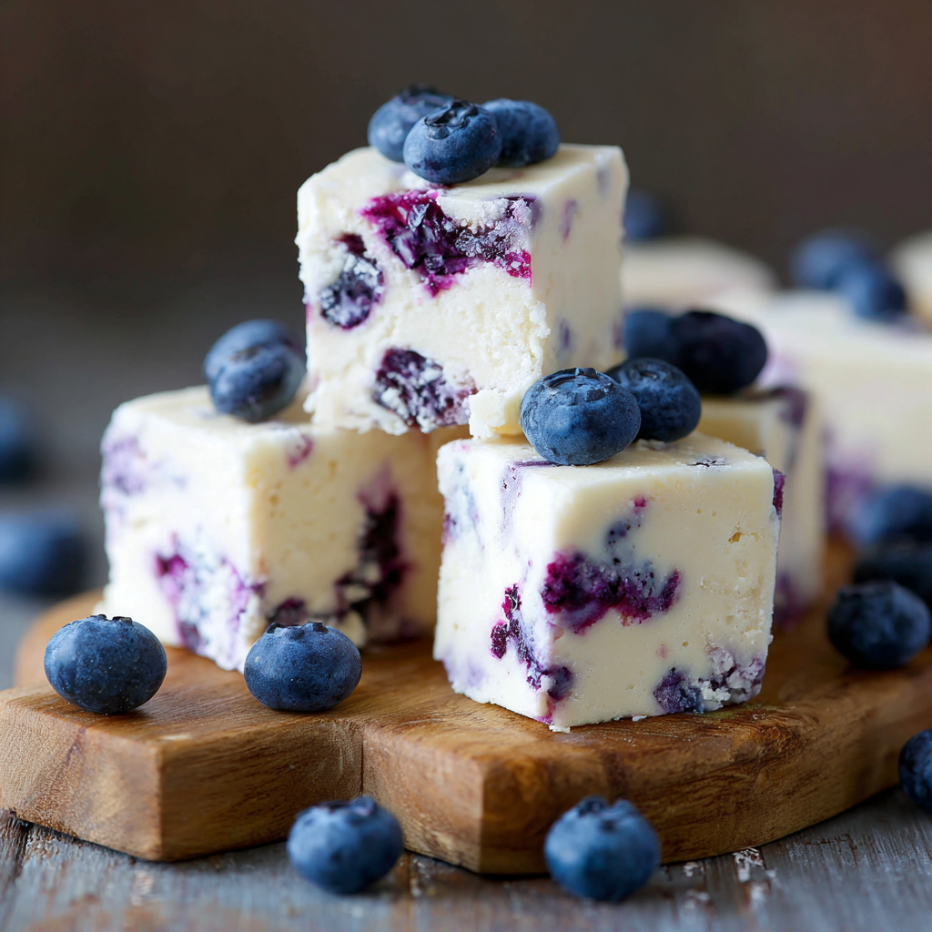 Blueberry Cheesecake Fudge Recipe
