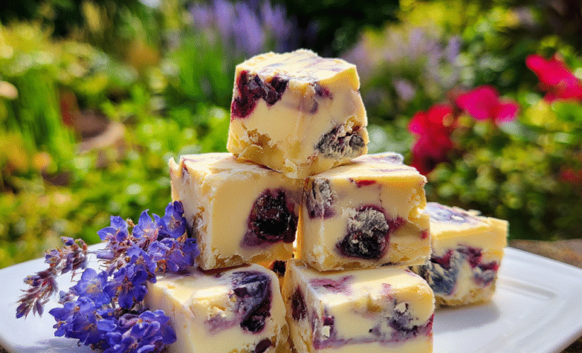 Blueberry Cheesecake Fudge Recipe
