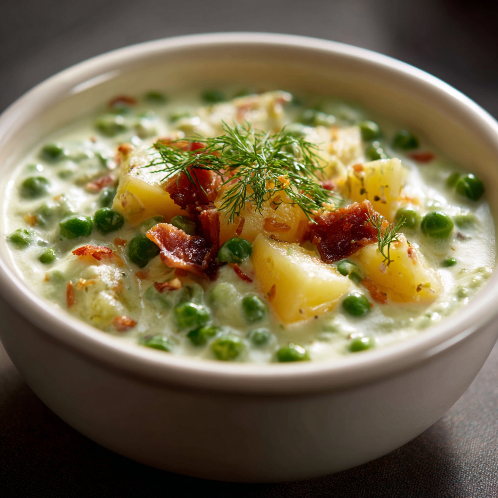 Creamed Peas and Potatoes​ Recipe