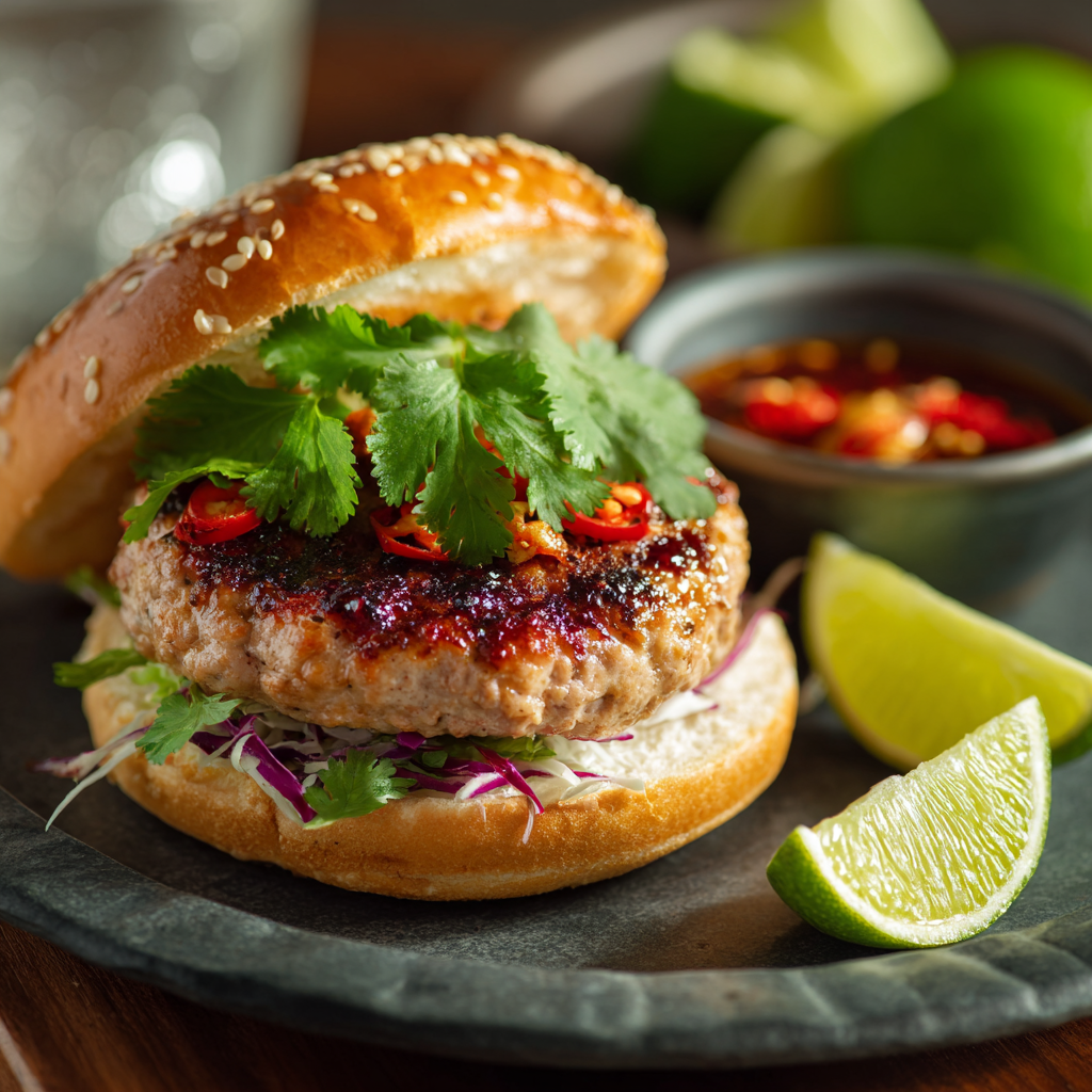 Asian Turkey Burger Recipe​