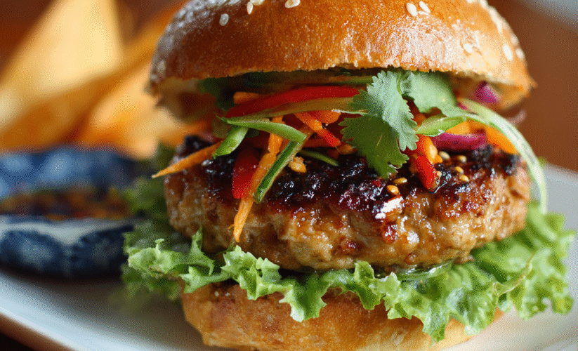 Asian Turkey Burger Recipe​