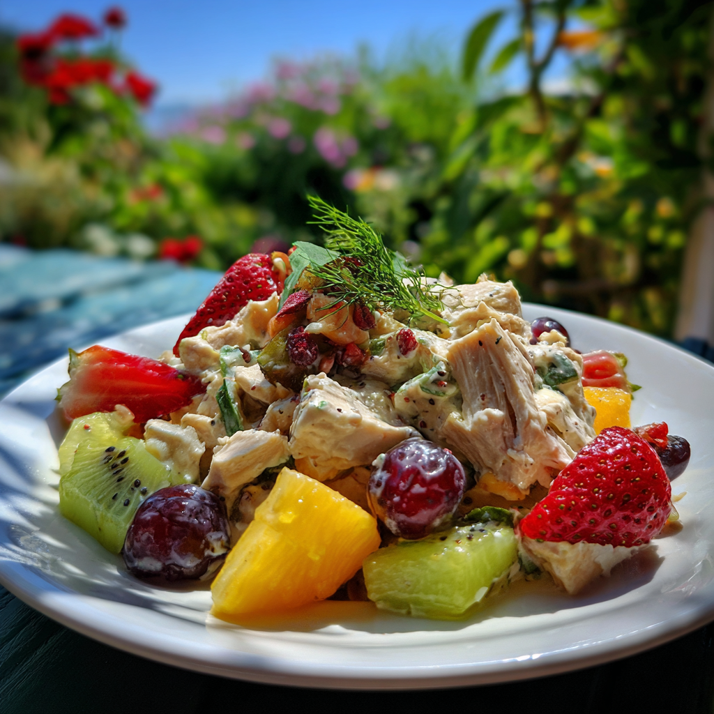 Chicken Salad Recipe With Fruit​