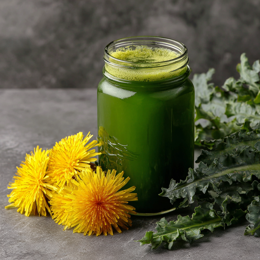Dandelion Greens Juice Recipe