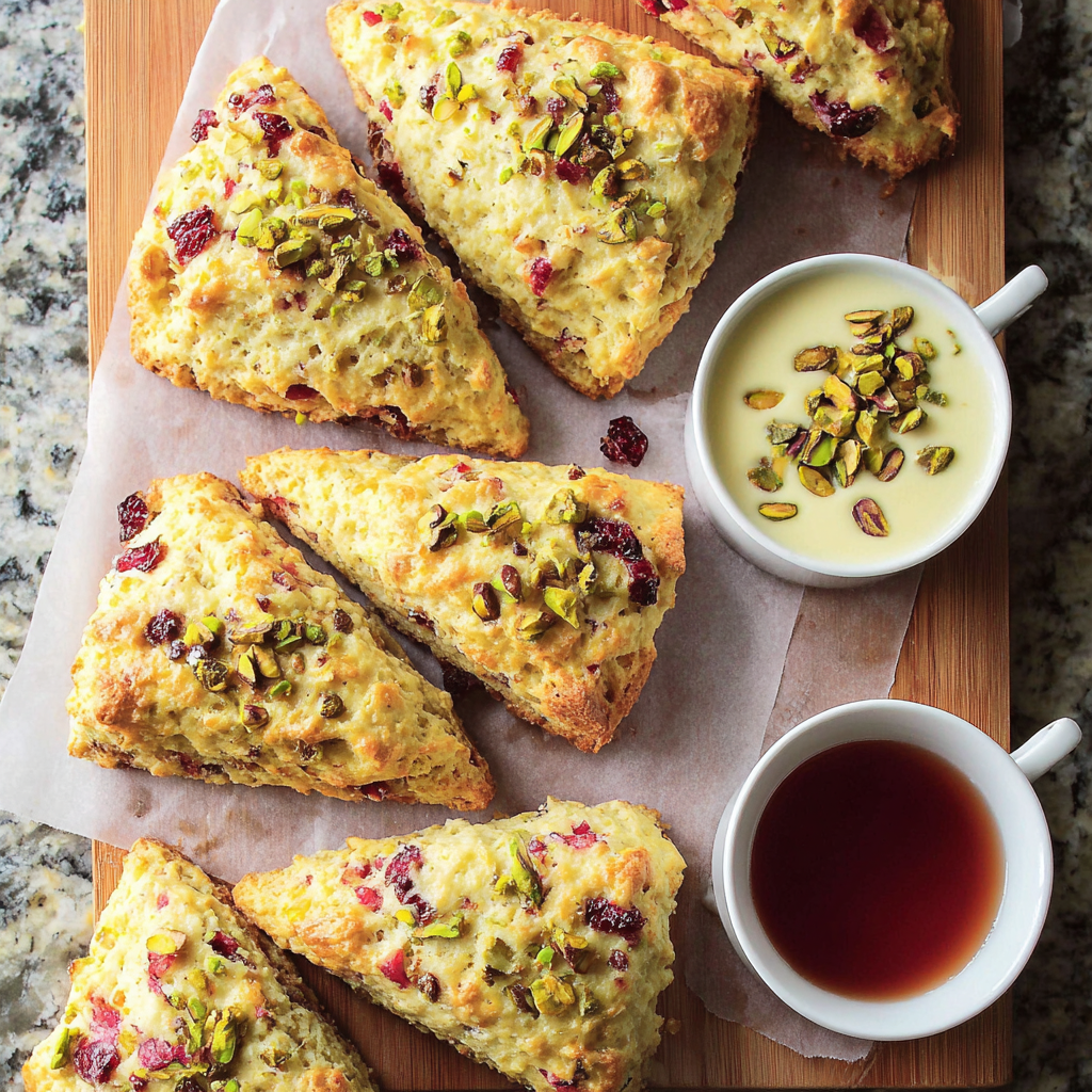 Pistachio Scones Recipe