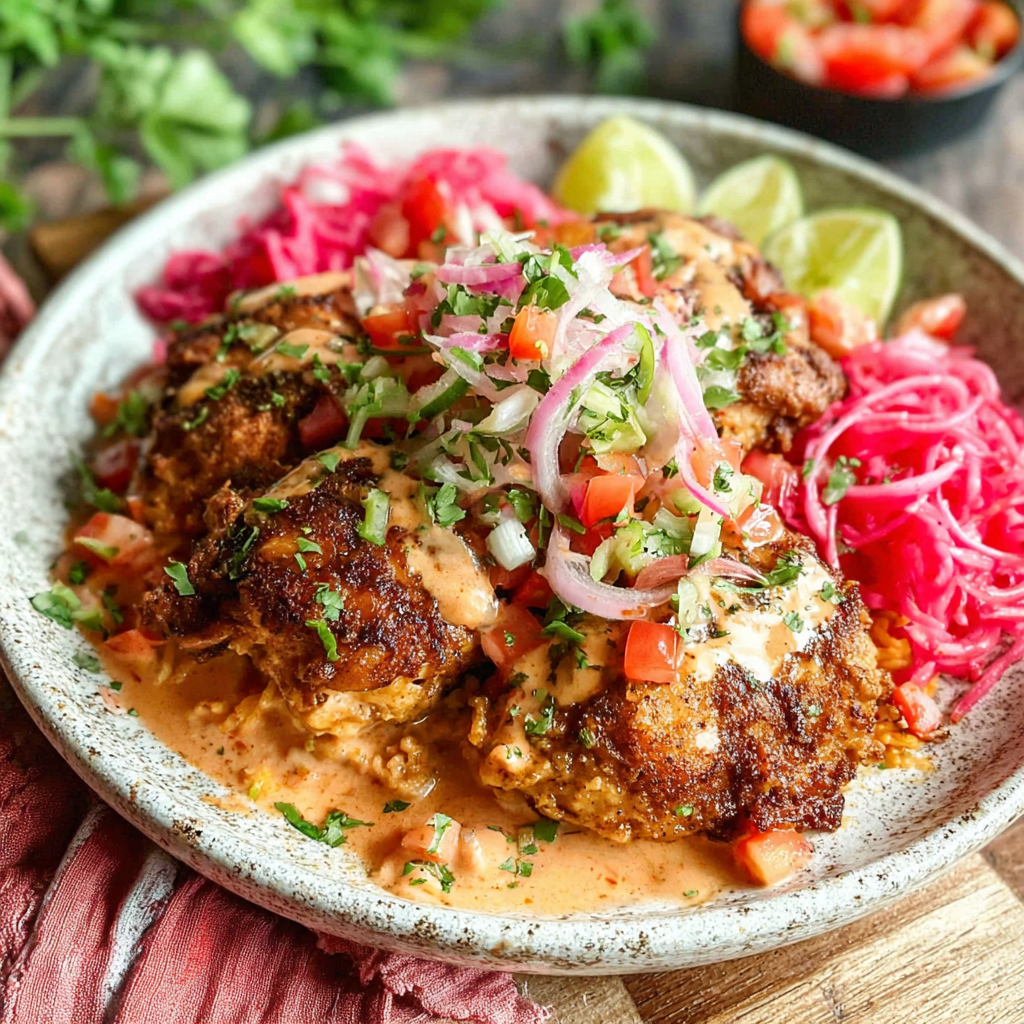Pollo Con Tajadas Recipe