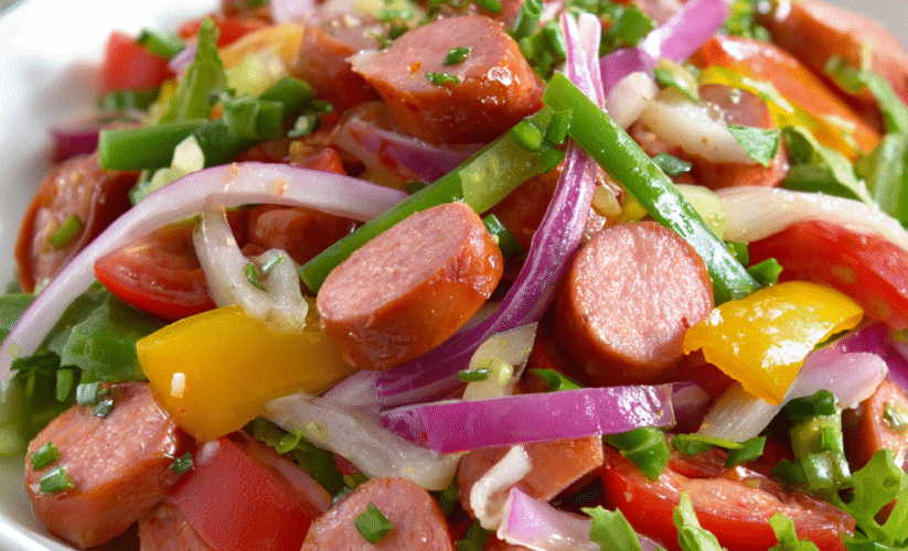 Hot Dog Salad Recipe