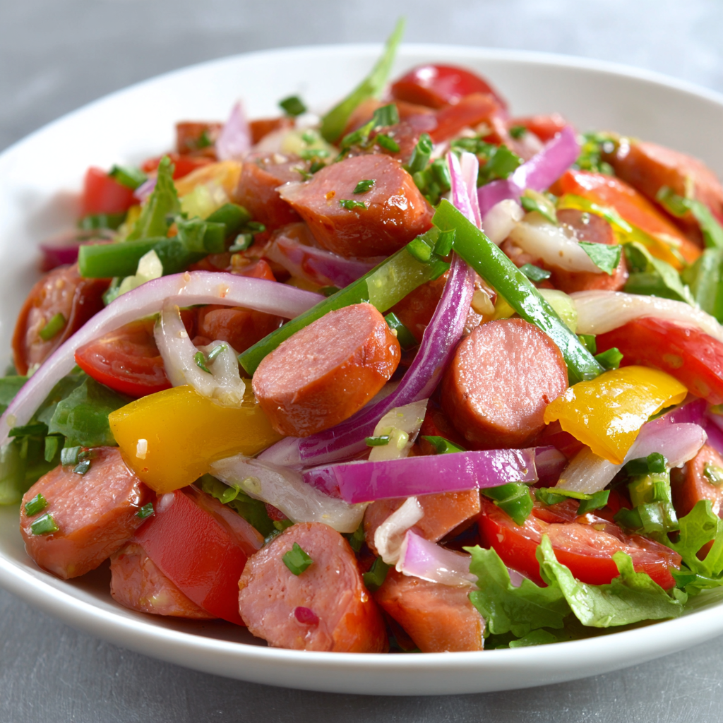 Hot Dog Salad Recipe