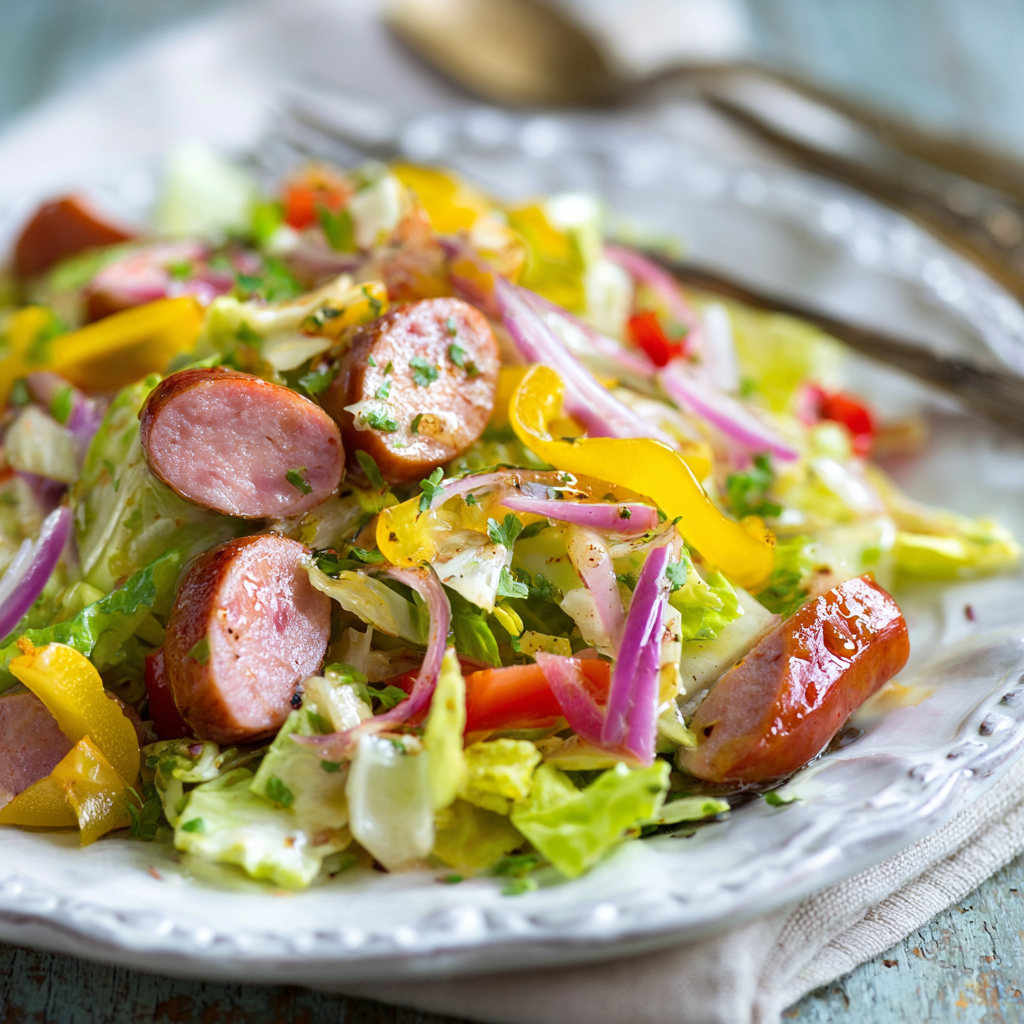 Hot Dog Salad Recipe