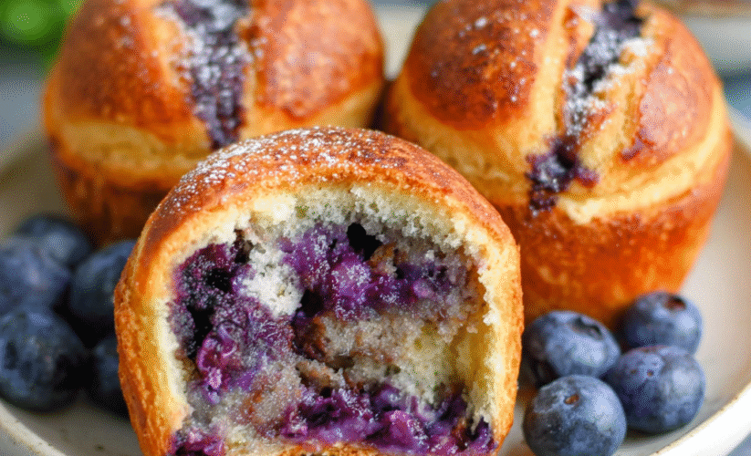 Jagodzianki (Polish Blueberry Buns)