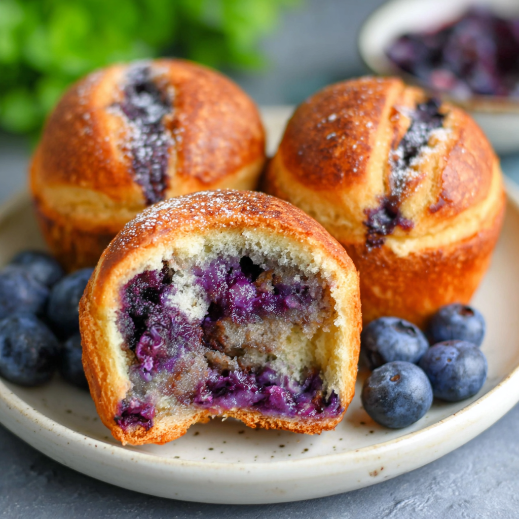 Jagodzianki (Polish Blueberry Buns)