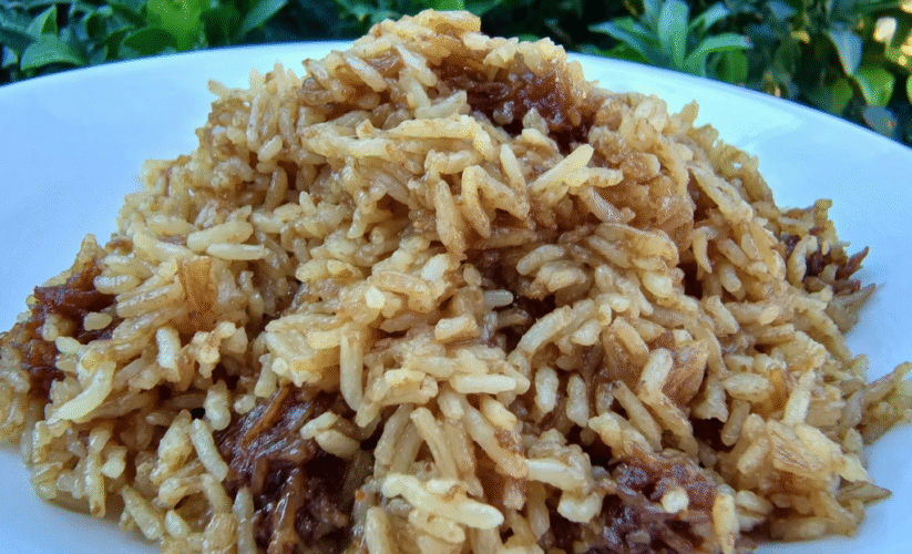 Beef Rice Consomme Recipe