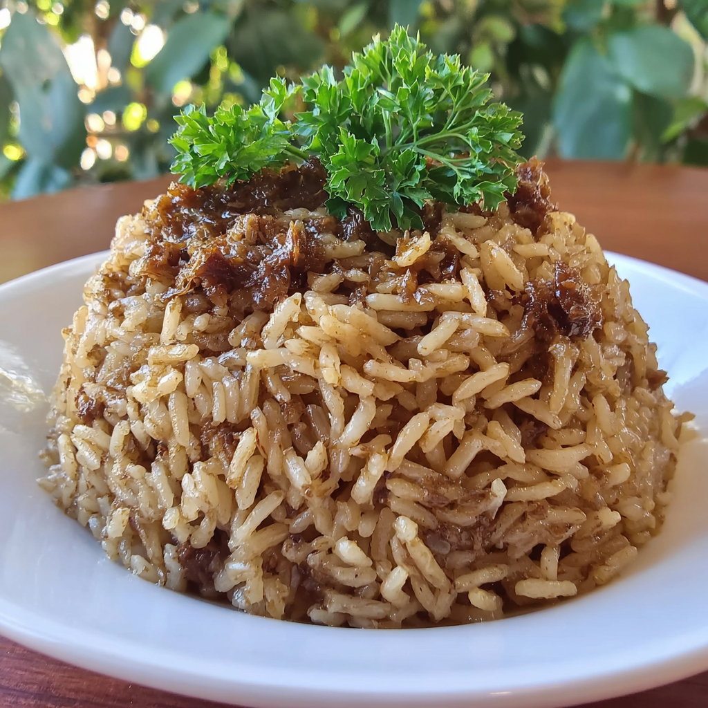 Beef Rice Consomme Recipe