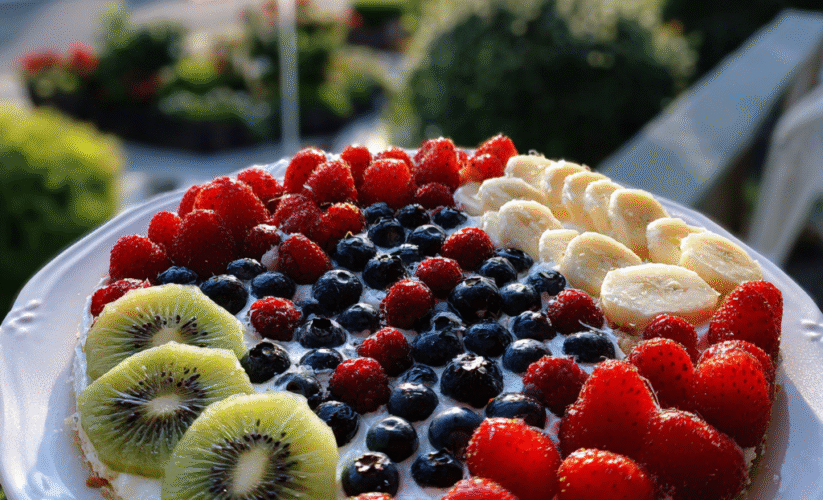 American Flag Fruit Pizza Recipe